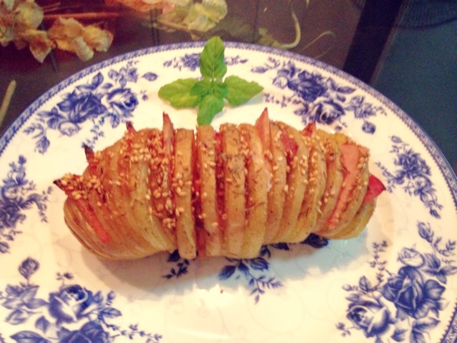 培根风琴烤土豆