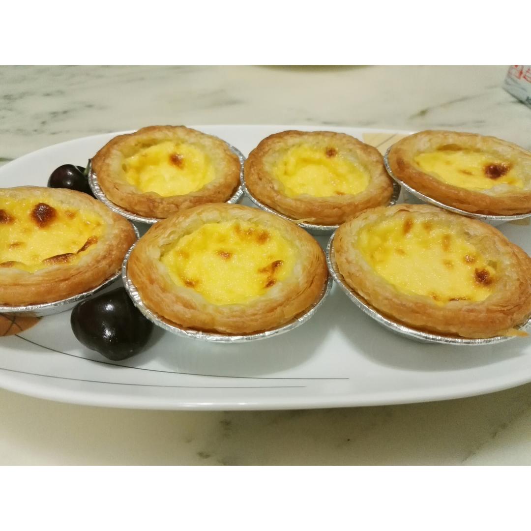 超完美味道超正的蛋挞配方，比KFC的还要嫩还要香~做过最好吃的蛋挞配方