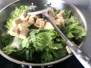 白菜炖冻豆腐的做法 步骤8