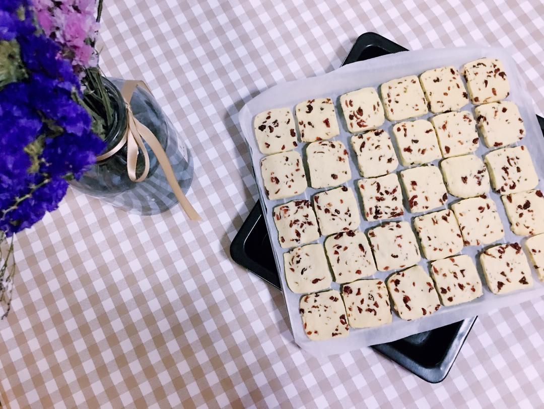 低糖少油版蔓越莓饼干