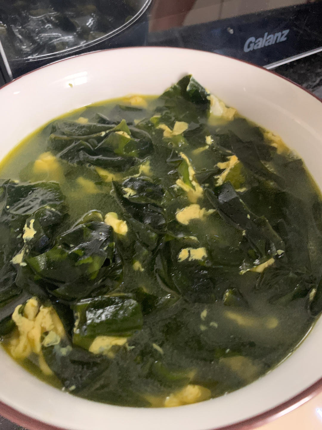 裙带菜蛋花汤