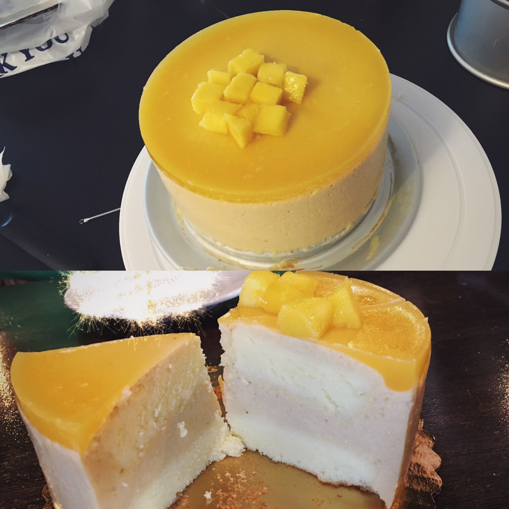 芒果慕斯蛋糕