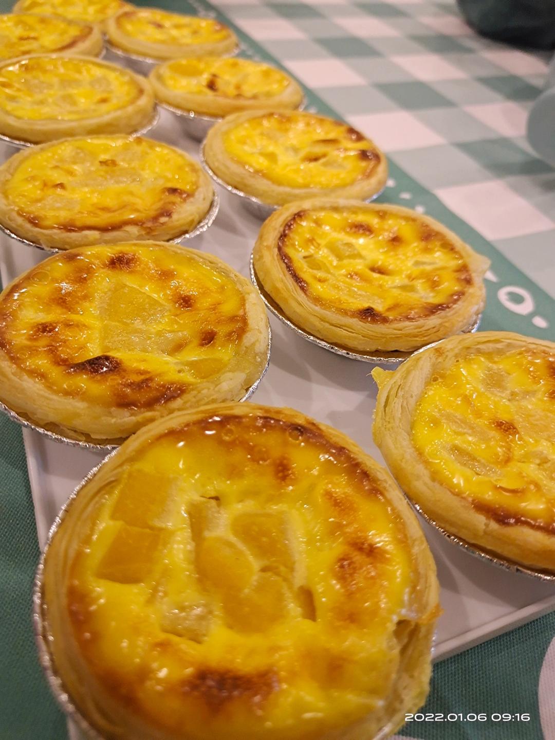 超级无敌巨好吃·黄桃蛋挞
比肯德基蛋挞还好吃😋