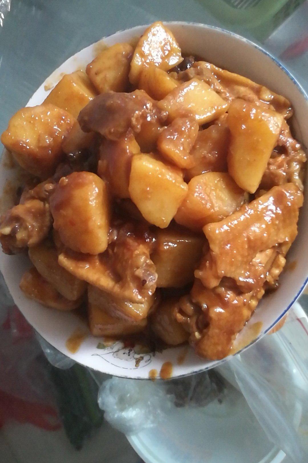 土豆炖鸡翅（快手零失败）