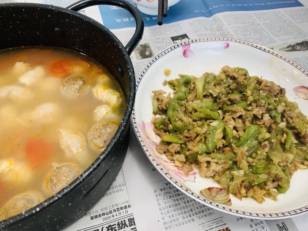 简单午、晚餐