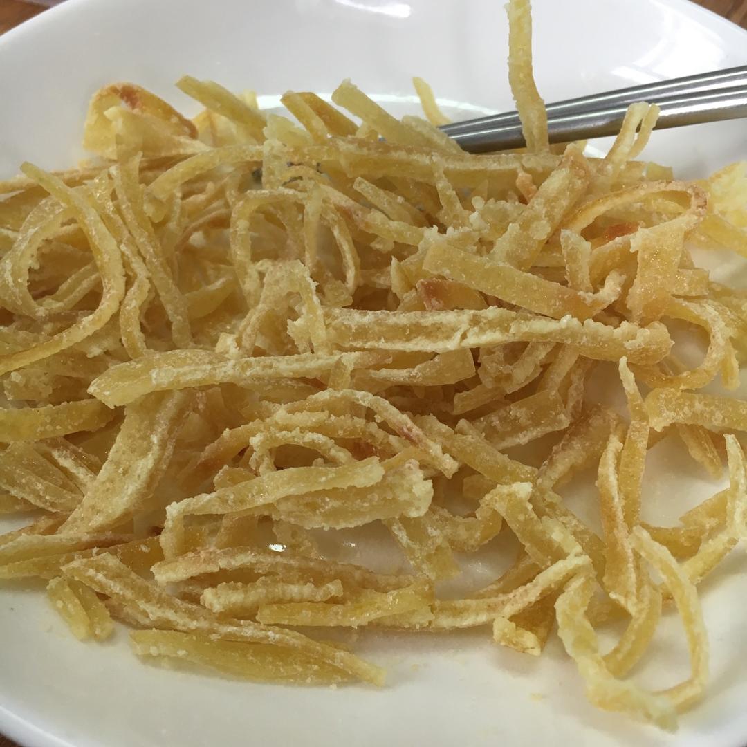 柚子皮蜜饯