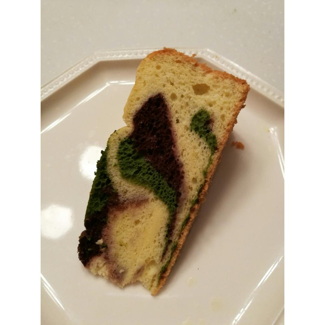 “老公”炫彩戚风蛋糕