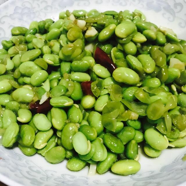 清炒毛豆