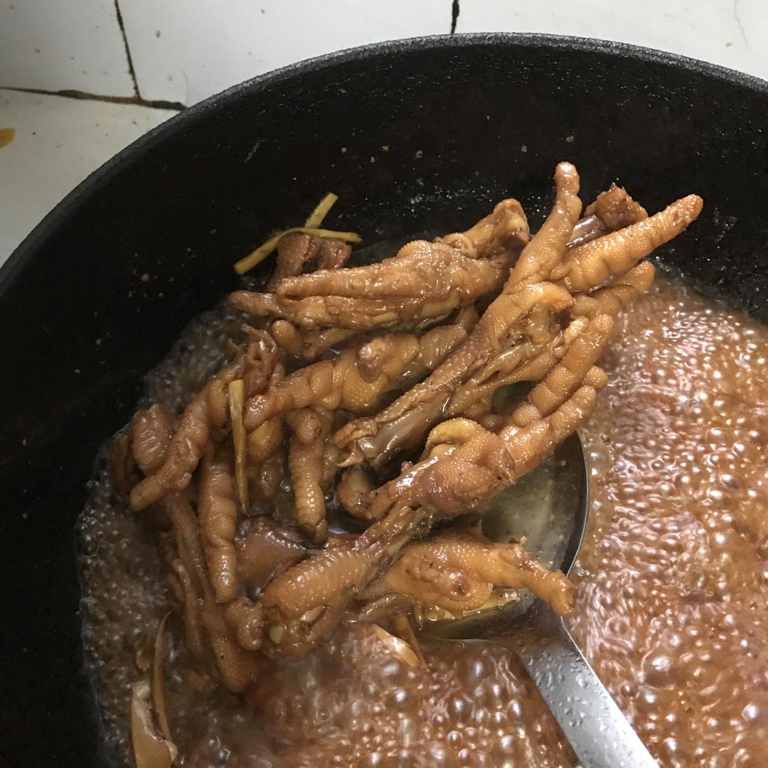 香辣烧鸡爪