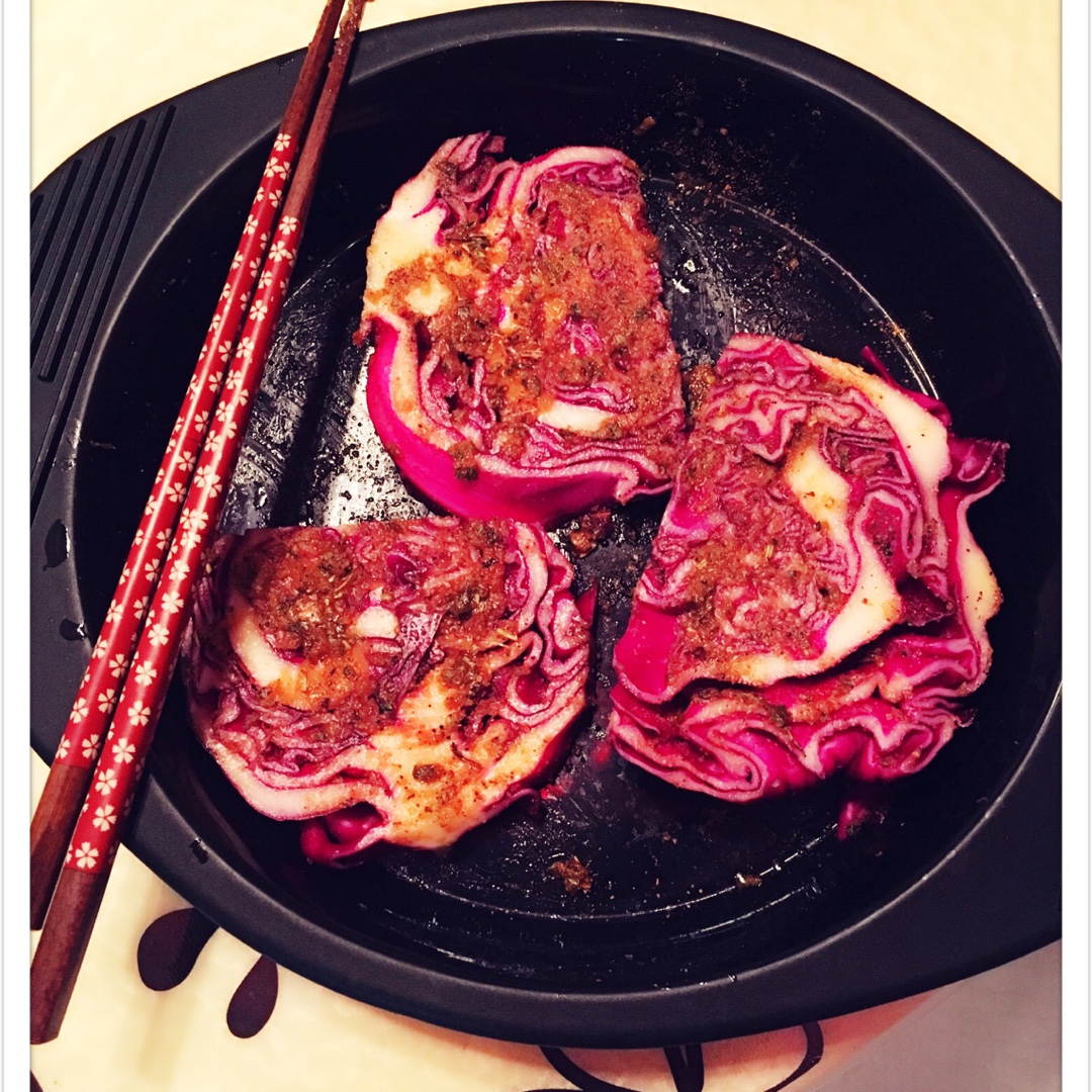 【健康三餐】香烤紫甘蓝
