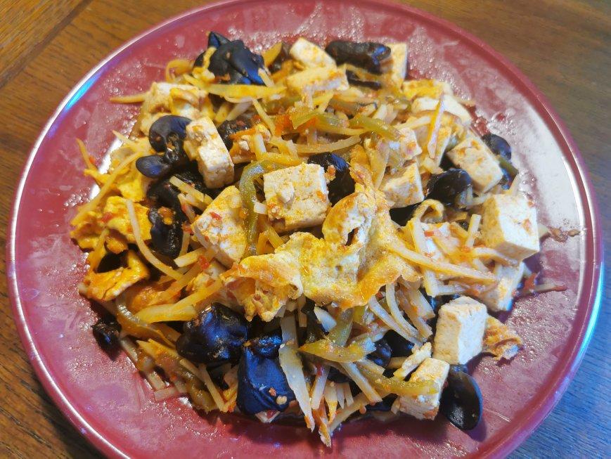 鱼香豆腐