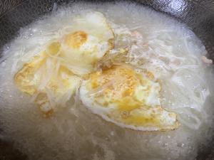 海米萝卜丝煎蛋汤的做法 步骤7