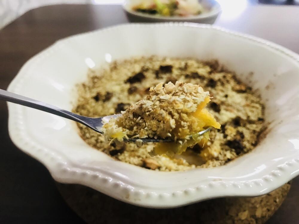 粉糯红薯泥配燕麦酥丨健康·三餐
