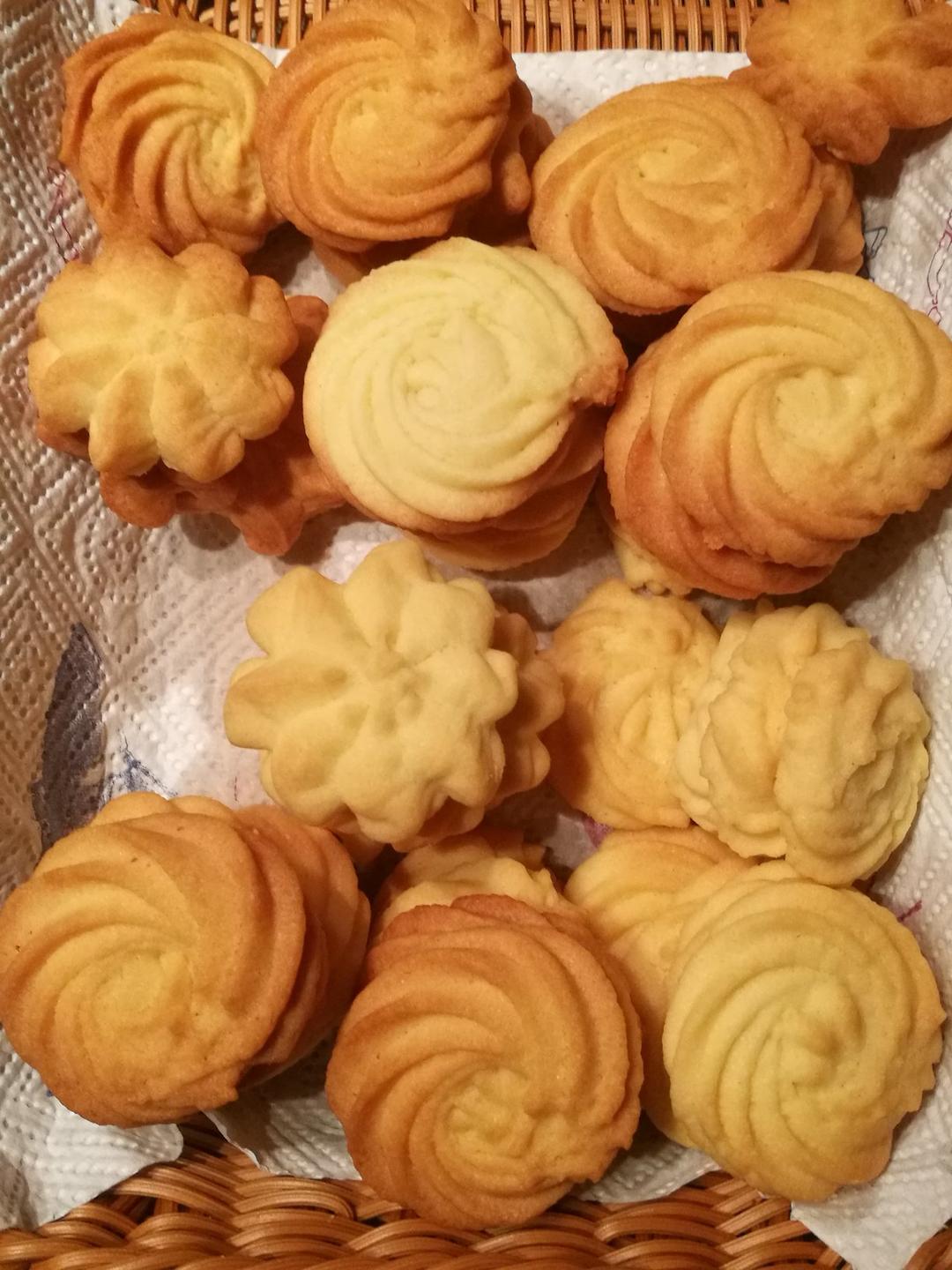 零失败花纹超级立体的黄油曲奇