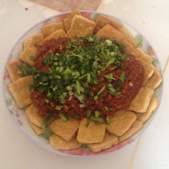 番茄肉末豆腐