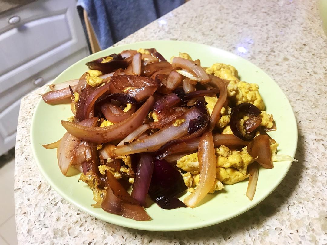 洋葱炒蛋