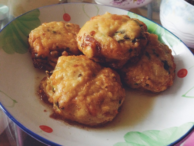 韩国料理——豆腐饼(동그랑땡)