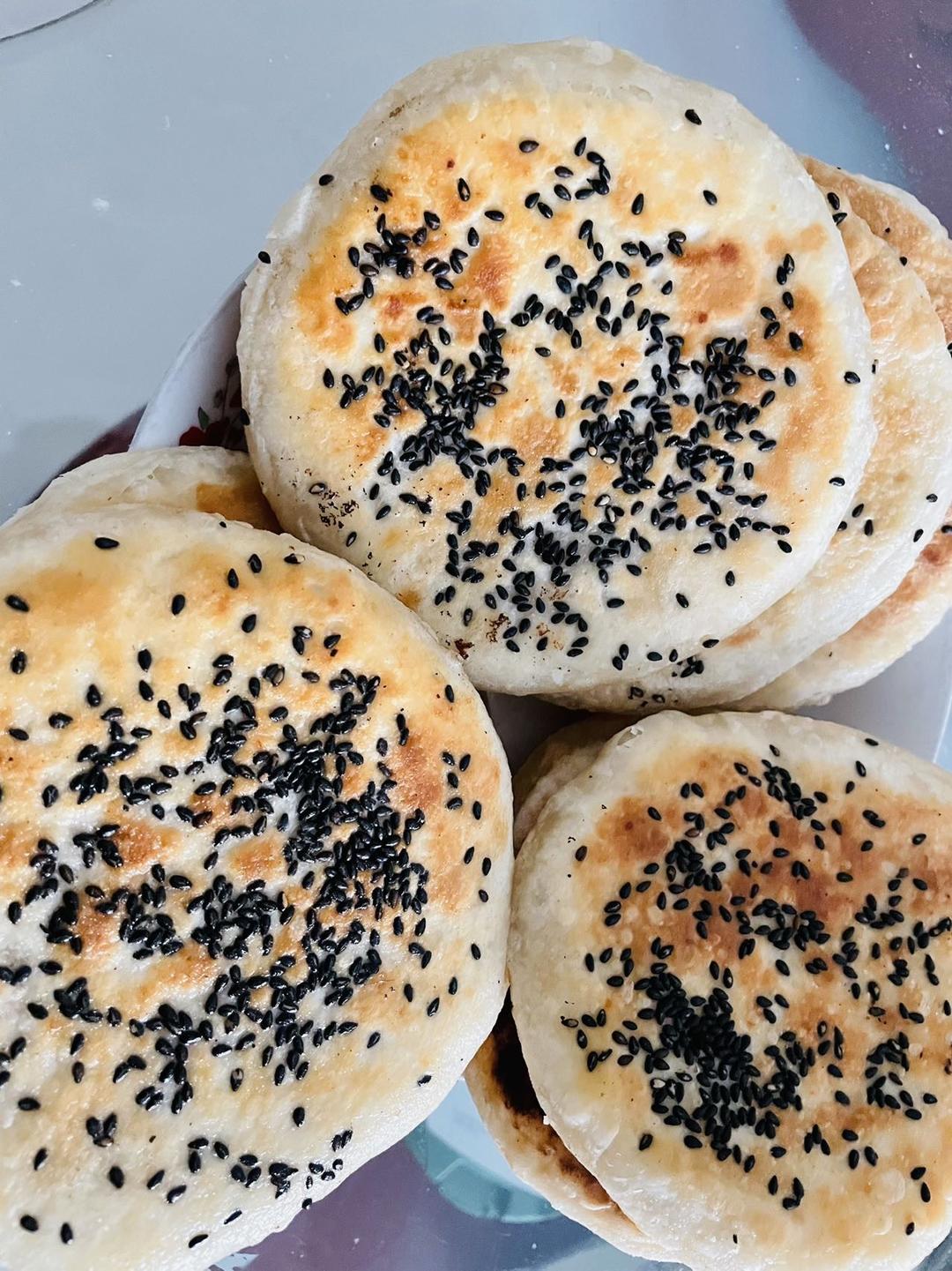 酥掉渣的芝麻糖酥饼 酥脆可口 唇齿留香 味道媲美饼店 附细节视频详解