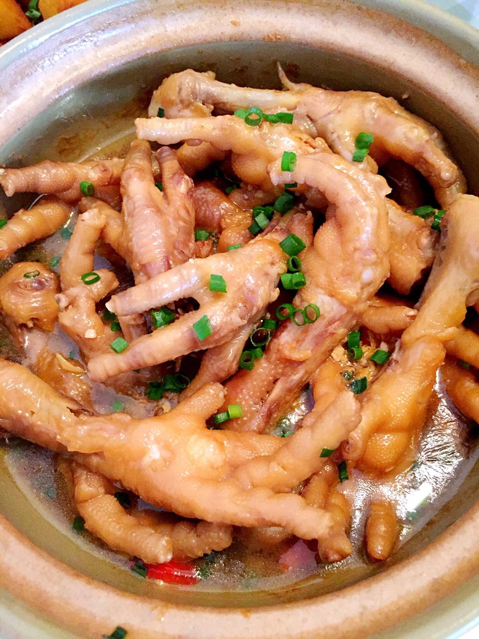秘制红烧鸡爪
