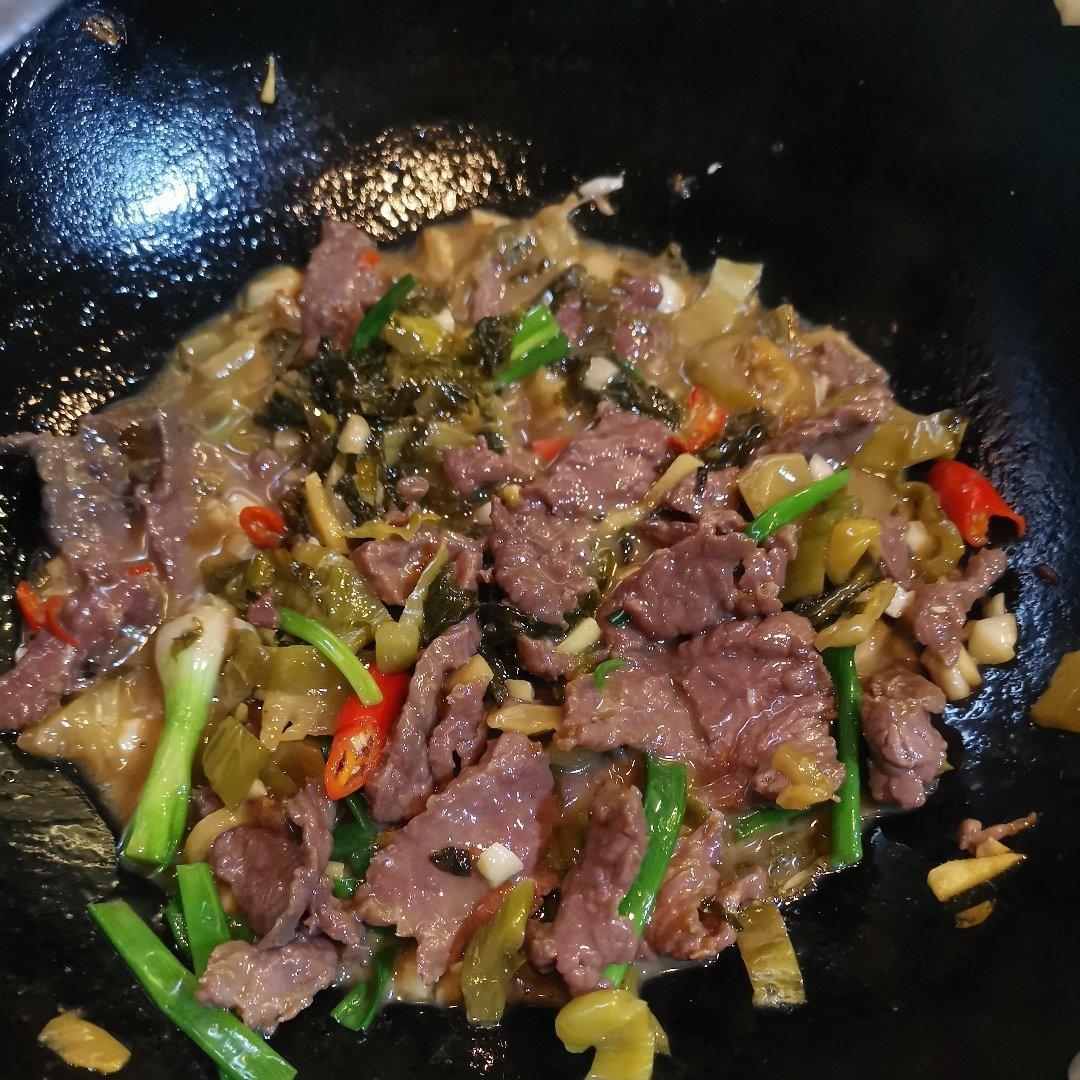 私房菜【酸菜牛肉】，下饭神器不可错过