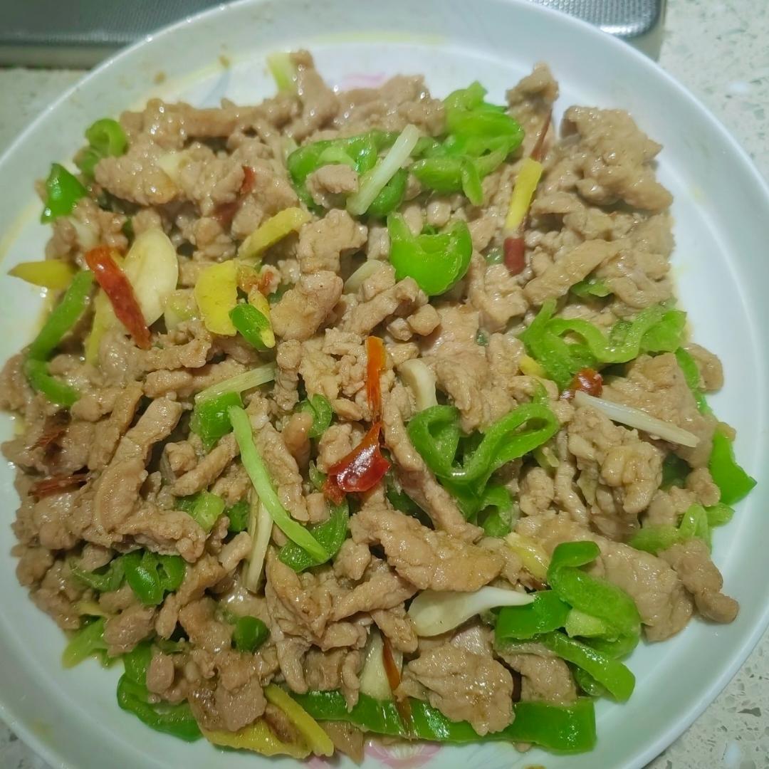 小炒牛肉丝