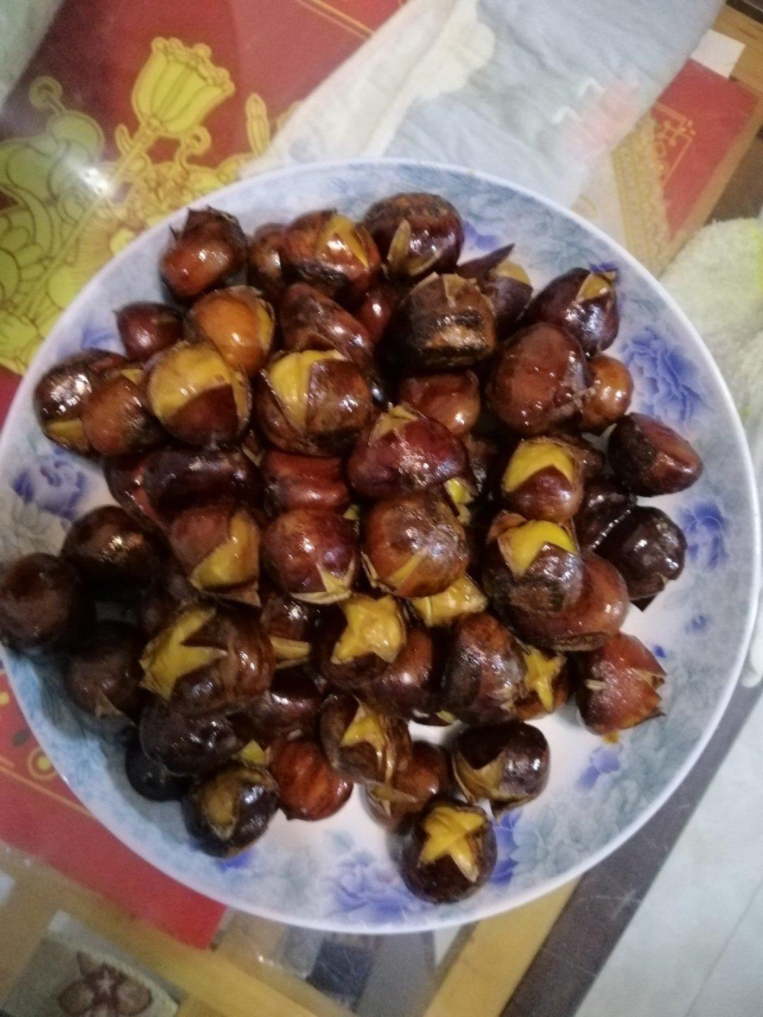 谭老师美食课堂——糖炒栗子（电饭锅版）