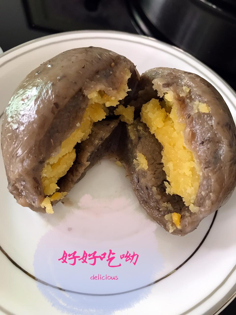 金沙奶黄馅