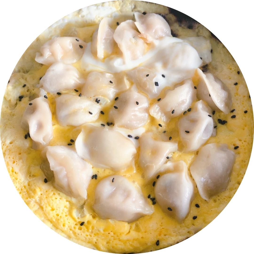 香喷喷的抱蛋馄饨（煎饺）