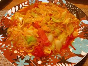 大头菜炒西红柿的做法 步骤9