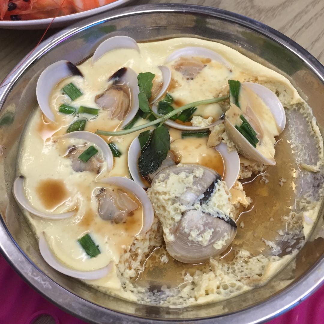 士乜做的白贝蒸水蛋