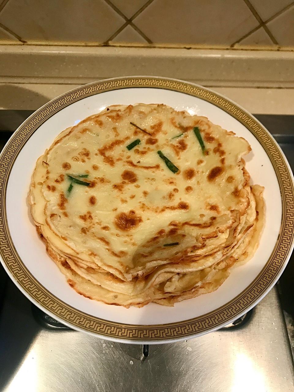 葱花蛋饼（快手营养早餐）