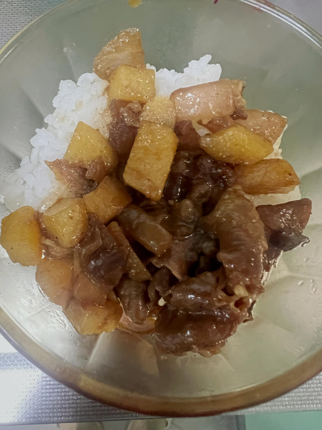 好吃到舔碗底的土豆肥牛拌饭