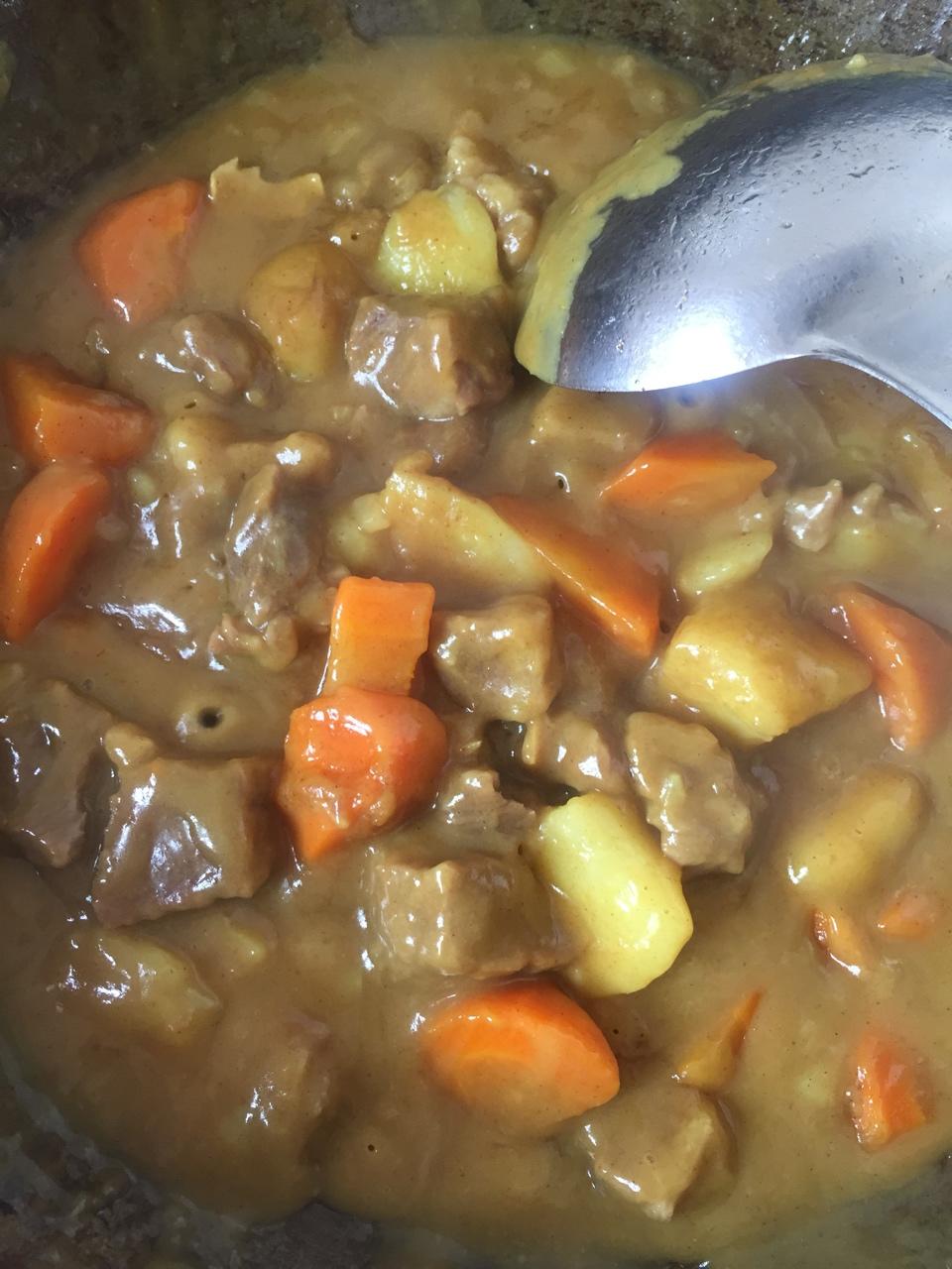 咖喱牛肉土豆