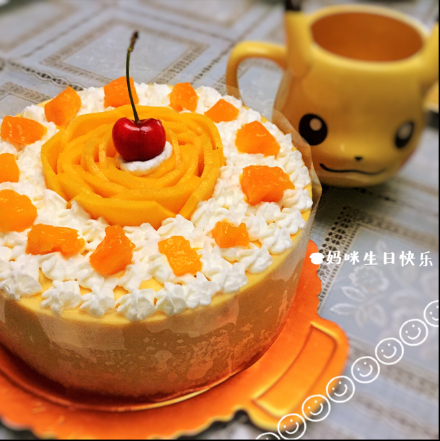 《Tinrry下午茶》教你做芒果流心慕斯（6寸配方）