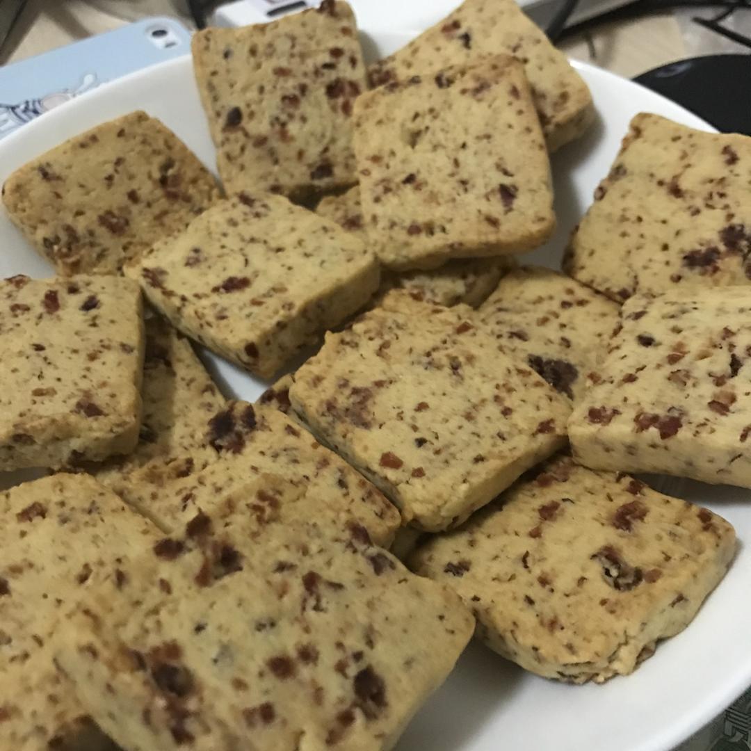 低糖少油版蔓越莓饼干