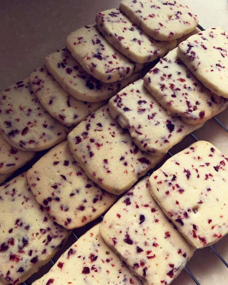 低糖少油版蔓越莓饼干