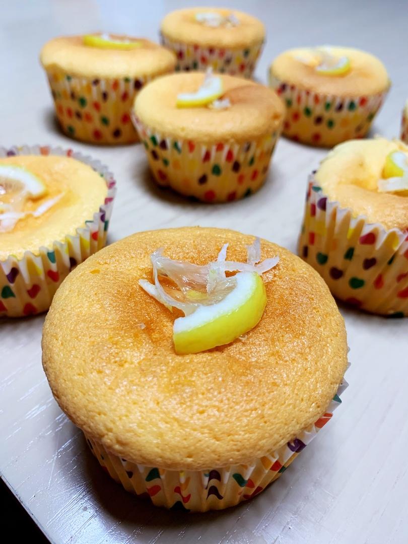 柠檬戚风小蛋糕【北鼎烤箱食谱】