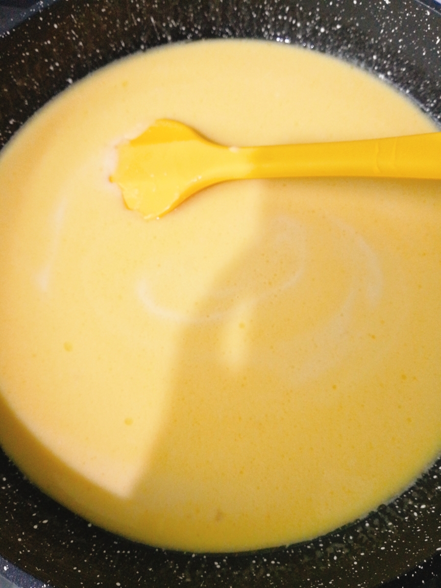 低糖宝宝版奶黄馅的做法 步骤7