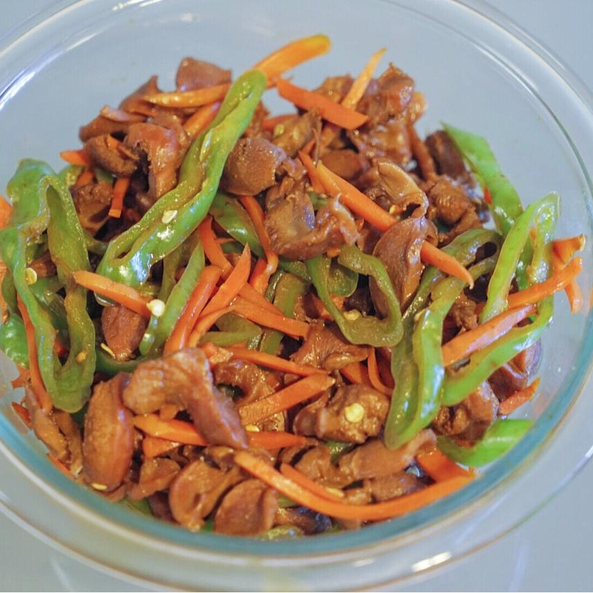 小炒鸡胗