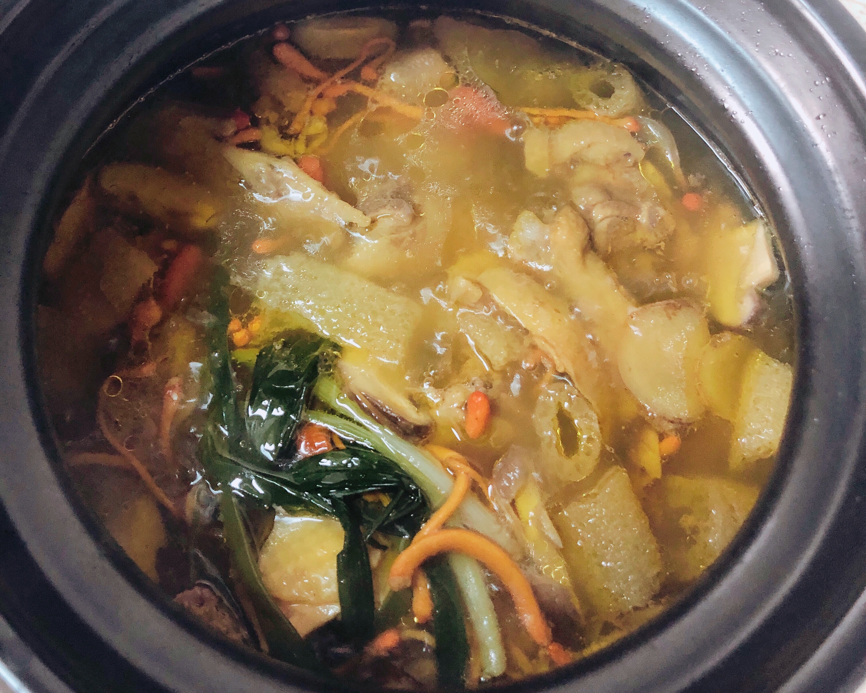 超美味的竹荪鸡汤的做法
