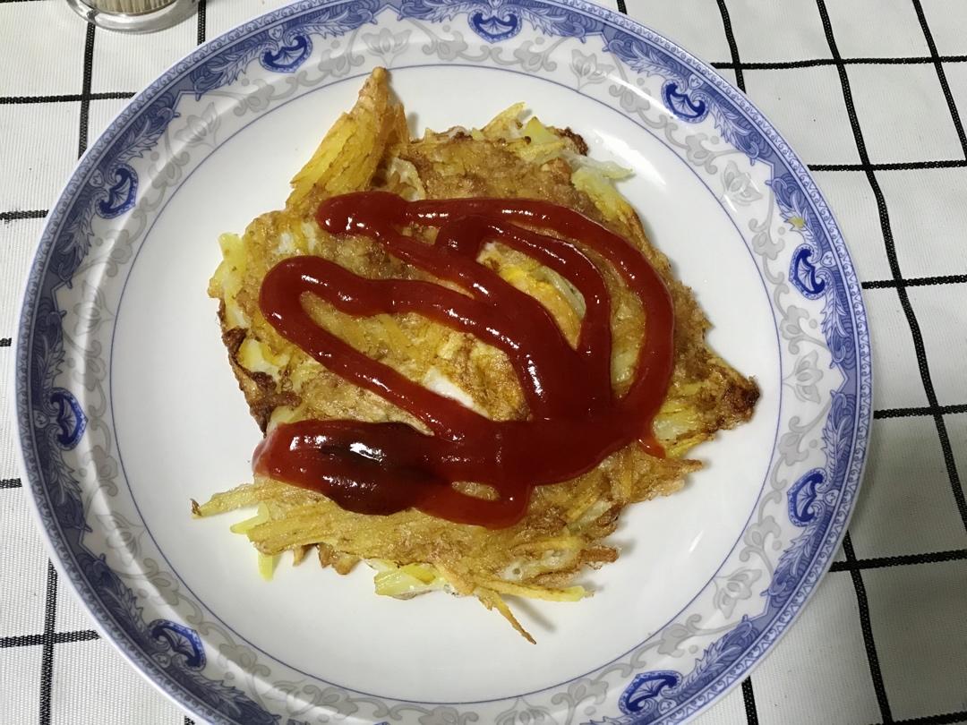 香煎土豆丝饼
