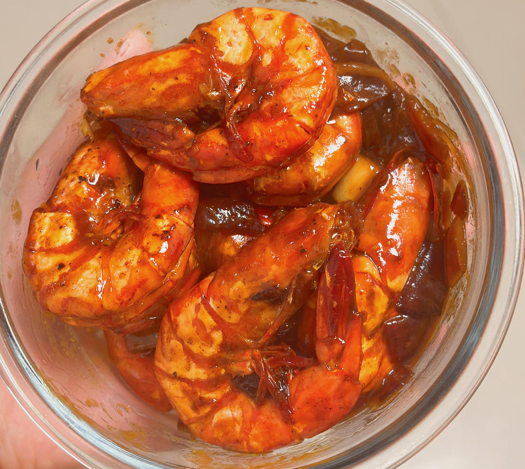 油焖大虾（黑虎虾）