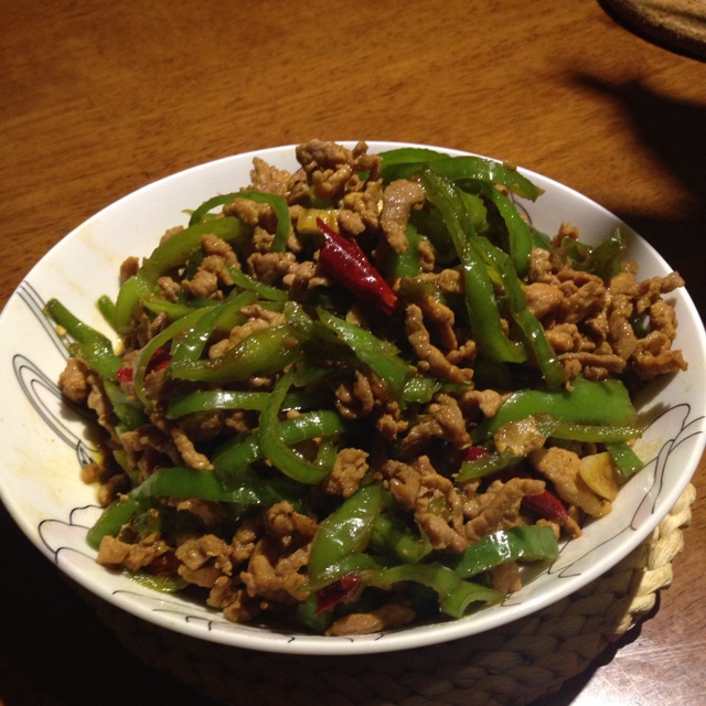 青椒肉丝