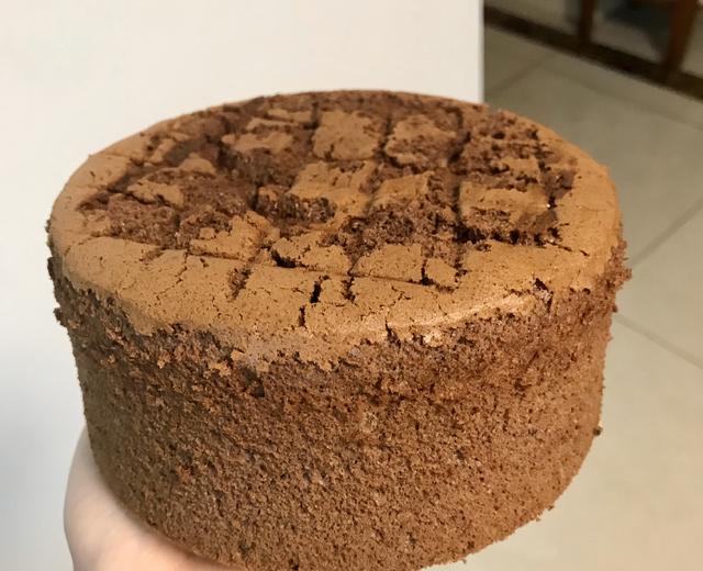 戚风巧克力蛋糕（6寸）