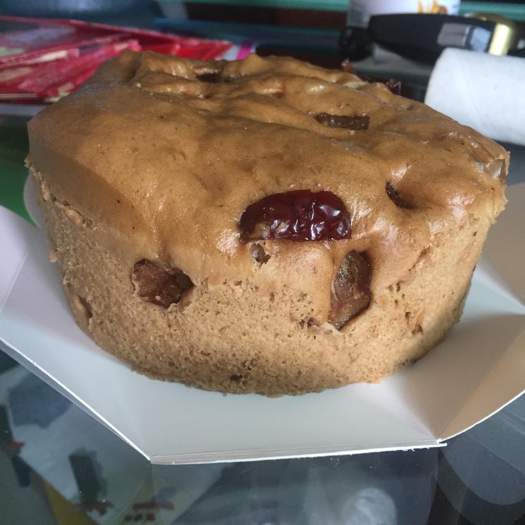 红糖红枣松糕