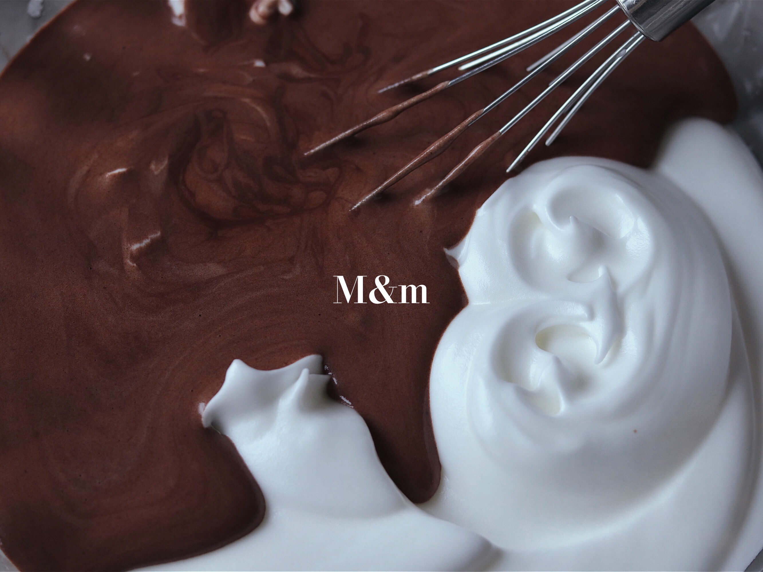 脆皮淋面の双重🍫巧克力奶油蛋糕卷的做法 步骤7