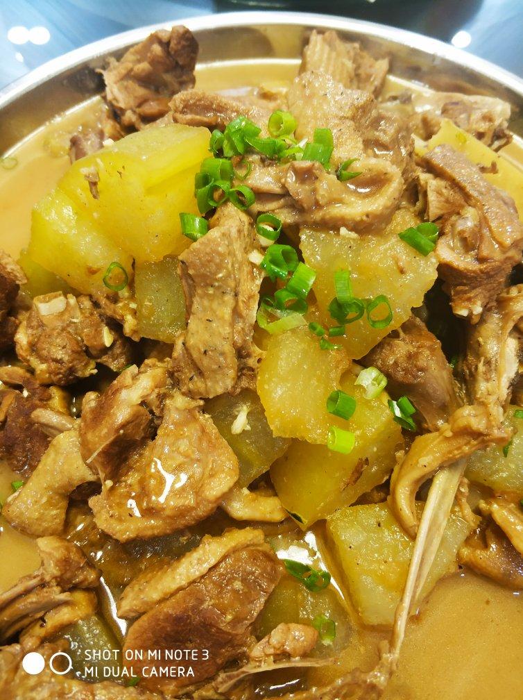 冬瓜焖鸭