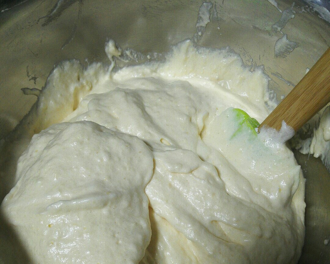 杏仁酥粒海绵蛋糕的做法 步骤6