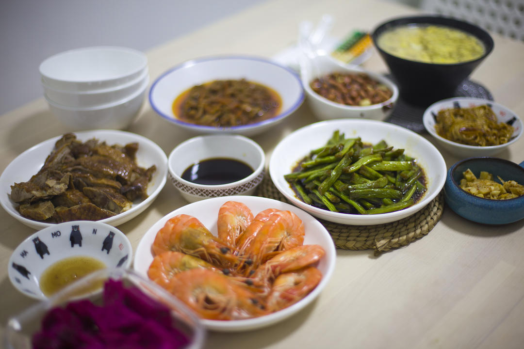 丰盛的一餐