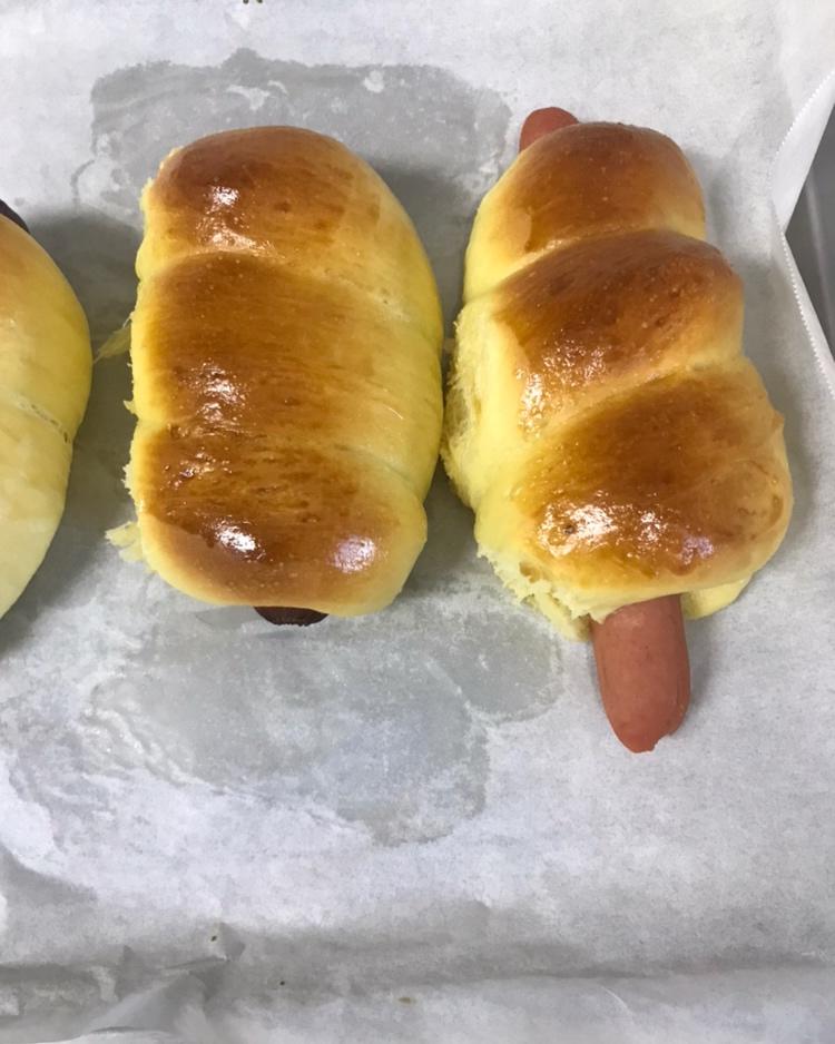 热狗面包卷